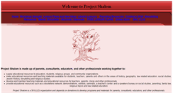 Desktop Screenshot of israelforum.comwww.projectshalom2.org